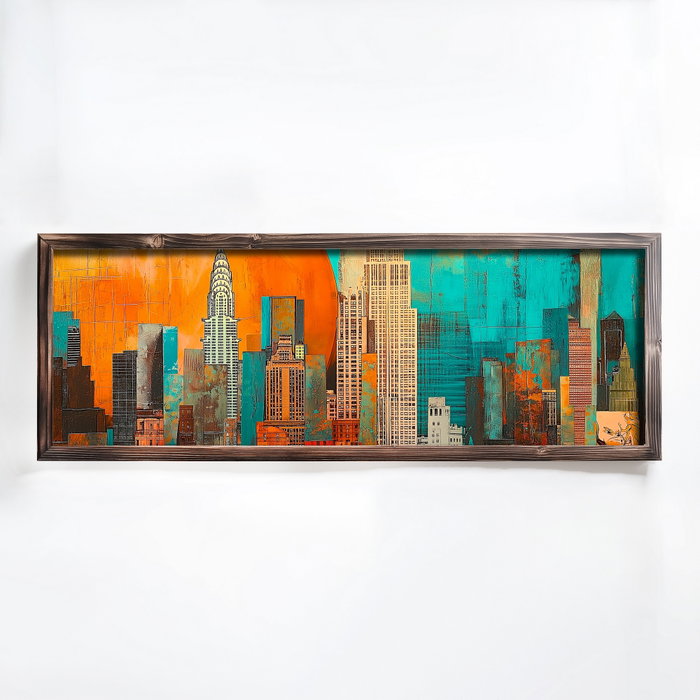 Wallity Pintura Decorativa EMR038 Multicolor
